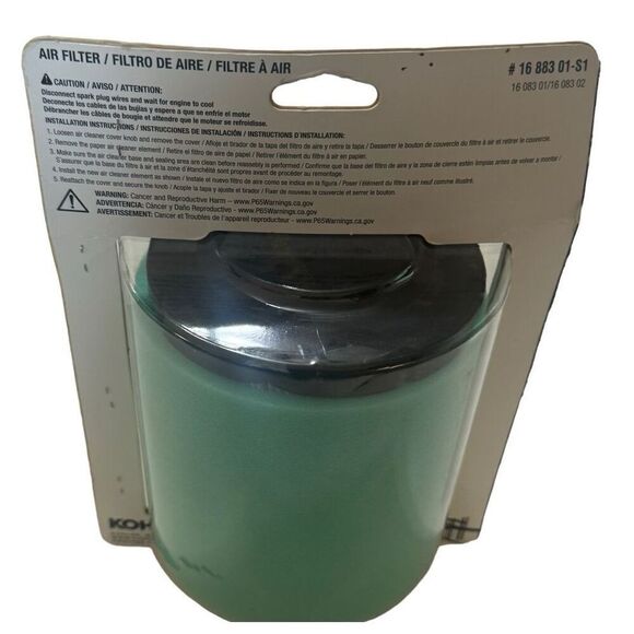Kohler Genuine Parts 16 883 01-S1 Air Filter for Confidant ZT710-740 Engines NWT - Picture 3 of 6